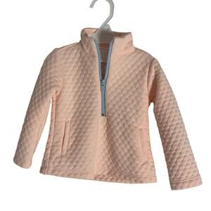 LULLABY SET Paris Pink Quilted Half Zip NWT size 12 mo‎